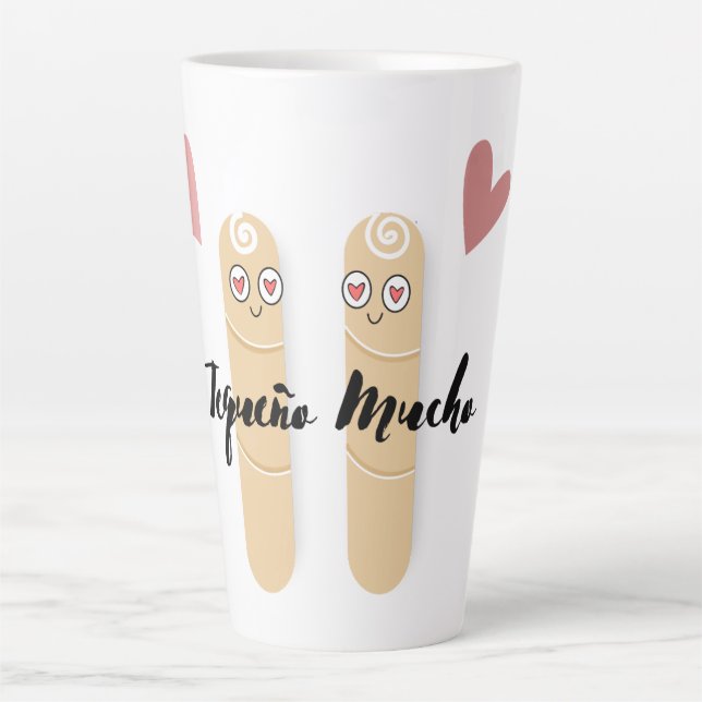 Tequeño Mucho Tasse, Taza de cafe Milchtasse (Vorderseite)