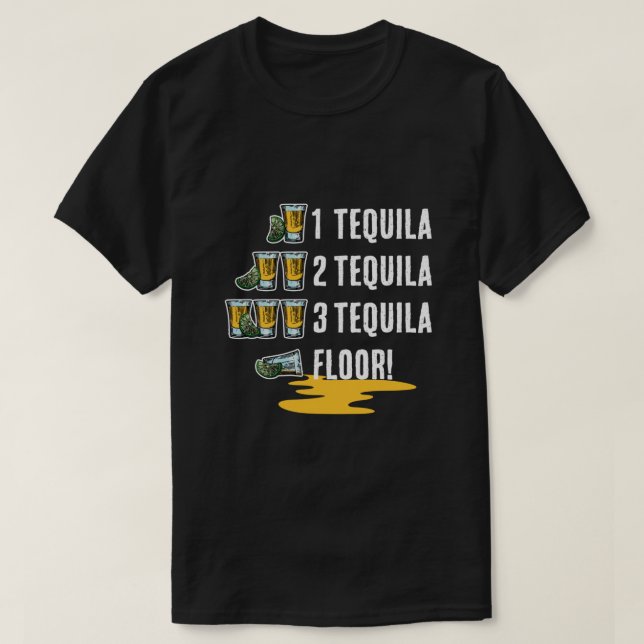 Tequila 2 Tequila 3 Tequila Parco Civico-Ciani T-Shirt (Design vorne)