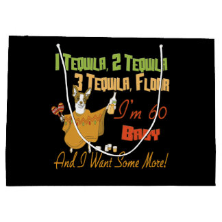 Tequila-60. Geburtstags-Party-Sammlung Große Geschenktüte