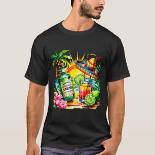 Tequila billiger als Therapie Tequila Trinken T-Shirt