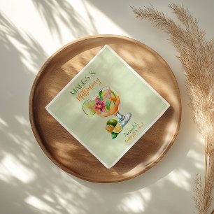 Tequila & Fiesta Bachelorette Serviette