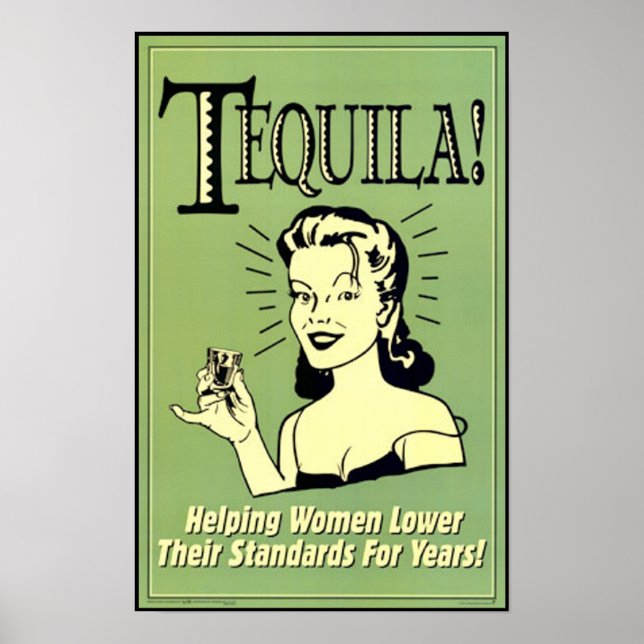 Tequila - Frauen helfen, ihren Standard für Poster (Vorne)