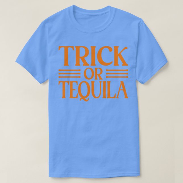 Tequila Halloween-Party trinken Tequila T-Shirt (Design vorne)