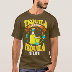 Tequila ist Liebe Cinco de Mayo T-Shirt