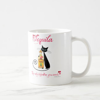 Tequila-Katzen-Kaffee-Tasse des Valentines Tages Tasse