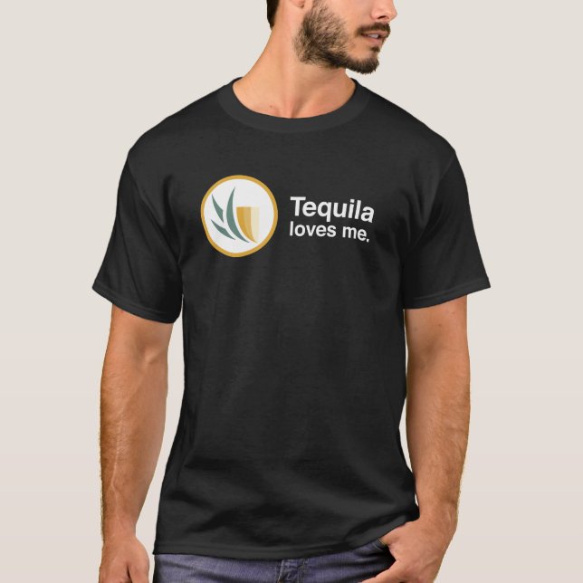 Tequila-Lieben ich T-Shirt (Vorderseite)