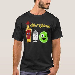 Tequila Limon Salt Bester mexikanischer Friend Dri T-Shirt