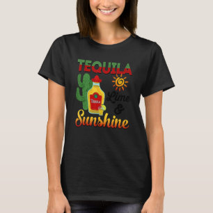 Tequila Limon und sonnig mexikanische Fiesta T-Shirt