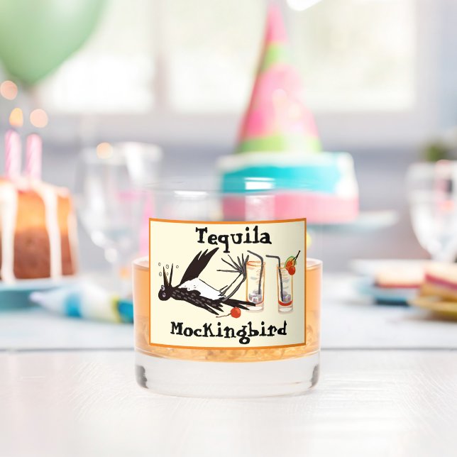 Tequila Mockingbird literarischer Witz Whiskyglas (Insitu (Geburtstag))