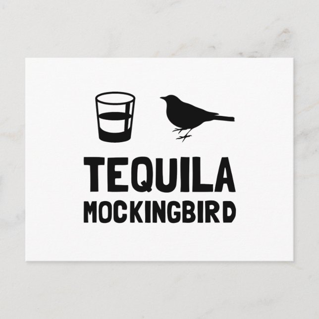Tequila Mockingbird Postkarte (Vorderseite)