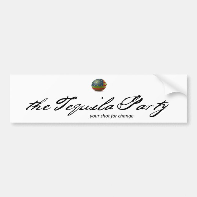 Tequila-Party-Autoaufkleber Autoaufkleber (Vorne)
