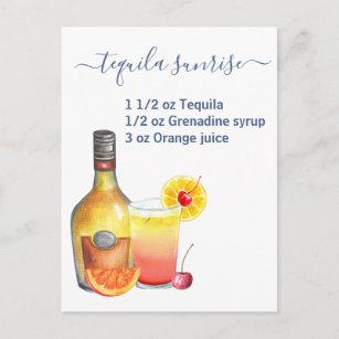 Tequila Postkarte
