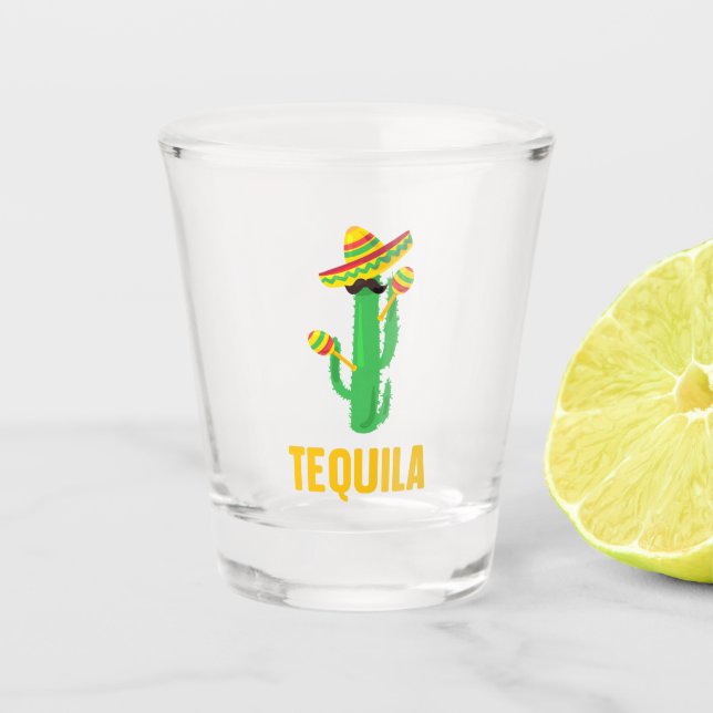 Tequila Schnapsglas (Vorderseite)