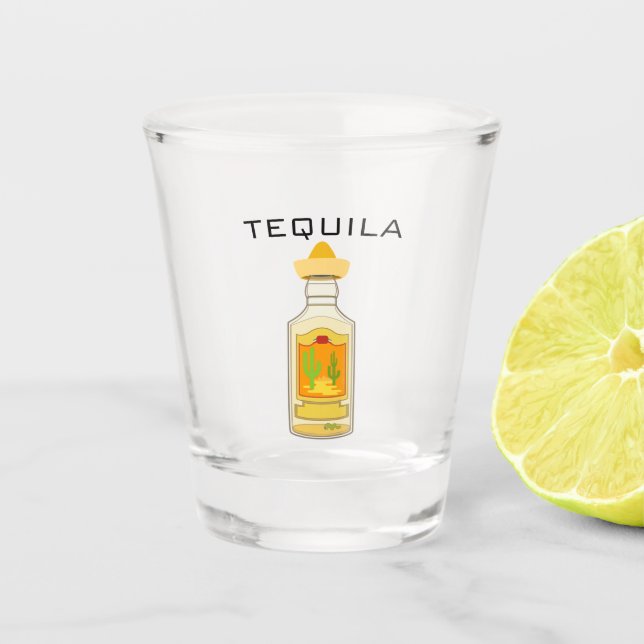 Tequila Schnapsglas (Vorderseite)