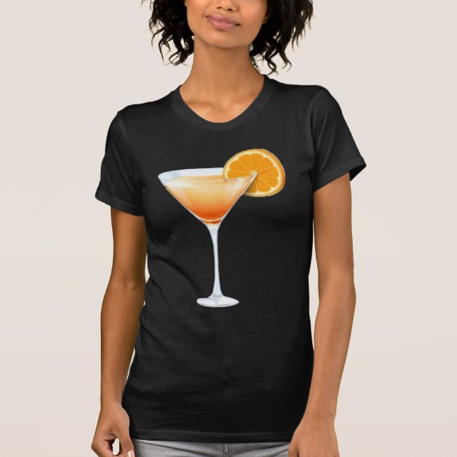 Tequila-Sonnenaufgang-Cocktail T-Shirt (Vorderseite)