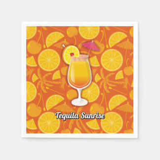 Tequila-Sonnenaufgang Serviette