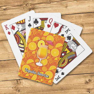Tequila-Sonnenaufgang Spielkarten