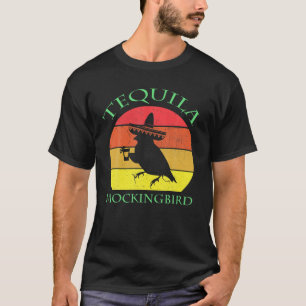 Tequila Spottdrossel Trinkende Liebhaber Vintage C T-Shirt