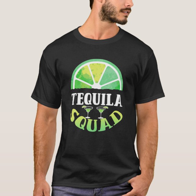 Tequila Squad Cinco De Mayo Margarita Party Matchi T-Shirt (Vorderseite)