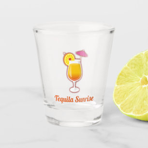 Tequila Sunrise Cocktail Schnapsglas
