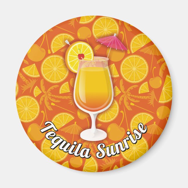 Tequila Sunrise Magnet (Vorne)