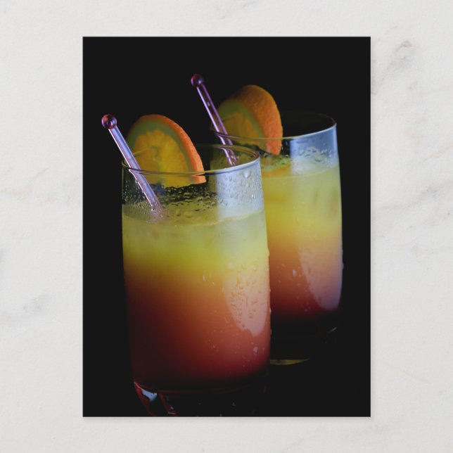 Tequila Sunrise Postkarte (Vorderseite)