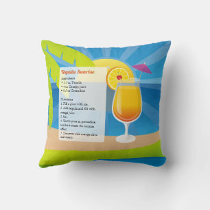 Tequila Sunrise Recipe Kissen