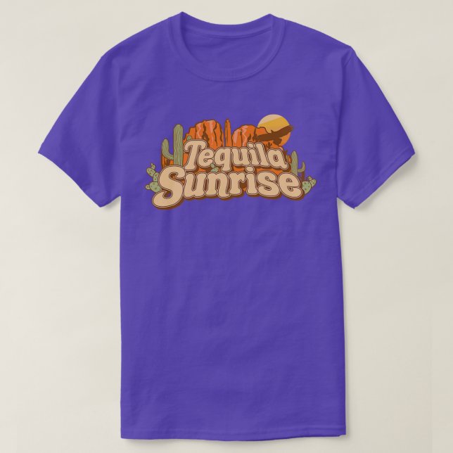 Tequila Sunrise T-Shirt (Design vorne)