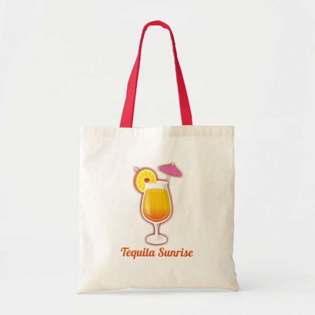 Tequila Sunrise Tote Bag Tragetasche (Vorne)