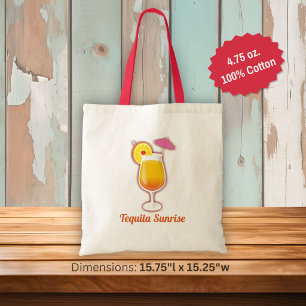 Tequila Sunrise Tote Bag Tragetasche