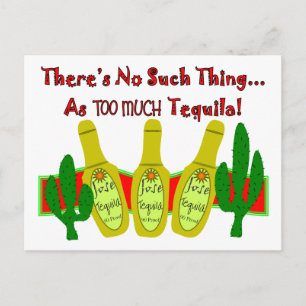 Tequila T - Shirt und Geschenke Postkarte