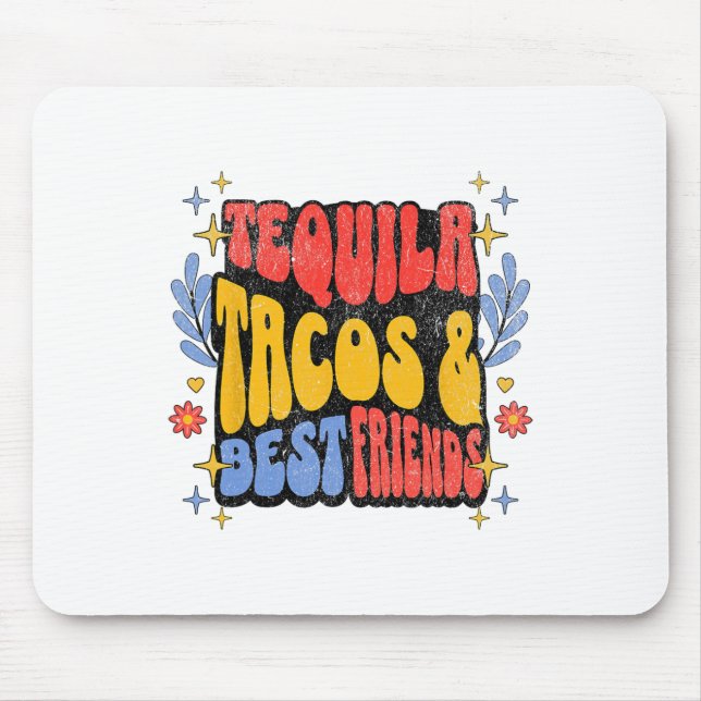 Tequila Tacos Highlights Mousepad (Vorne)