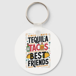Tequila Tacos Kulturelle Sehenswürdigkeiten Cinco Schlüsselanhänger