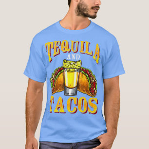 Tequila und Tacos Tequila Day Meican trinken T-Shirt
