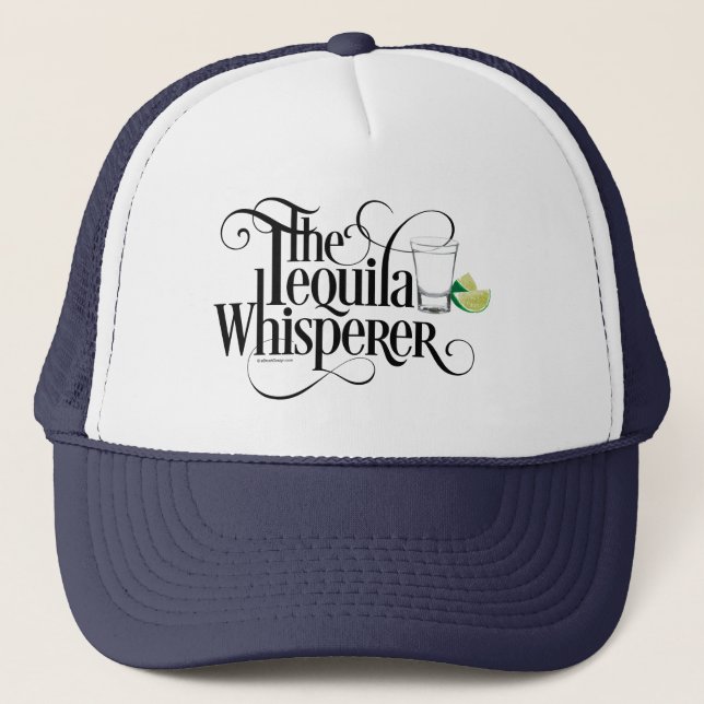 Tequila Whisperer Trucker Hat Truckerkappe (Vorderseite)