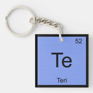 Terbium Chemie Element Periodensystem Schlüsselanhänger