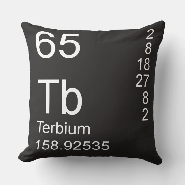 Terbium Kissen (Vorderseite)