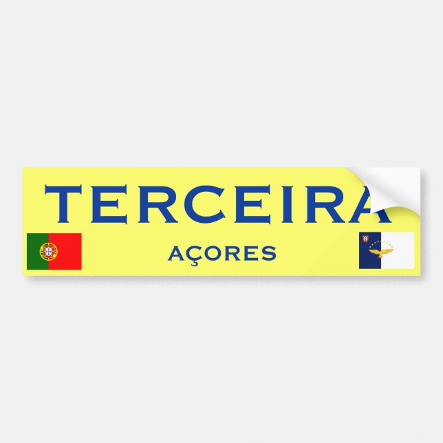 Terceira* Autoaufkleber (Vorne)