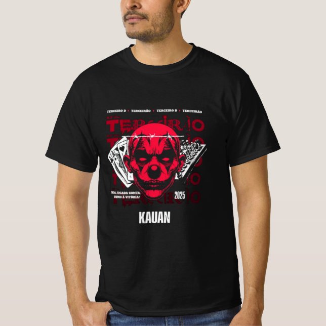 Terceirão Kauan - Sieg des Jokers T-Shirt (Vorderseite)