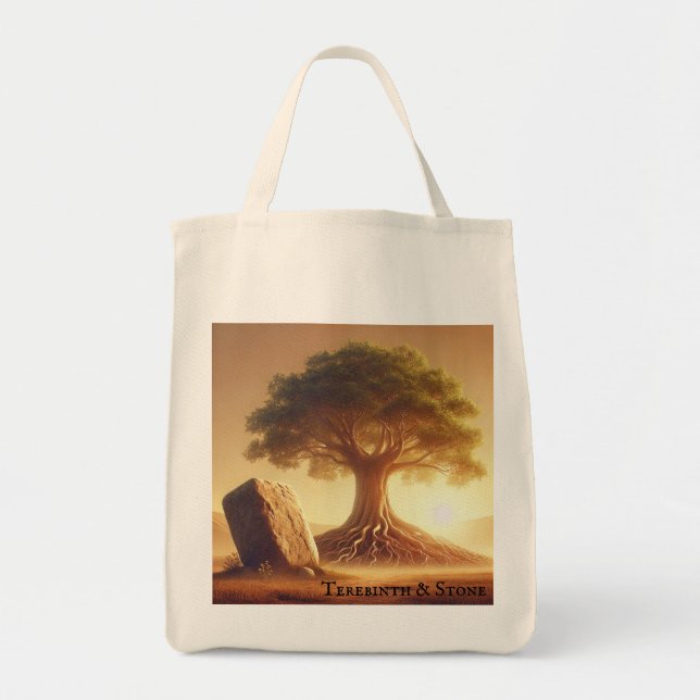 Terebinth & Stone Christlich Tote Bag Tragetasche (Vorne)