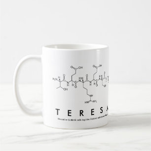 Teresa-Peptidnamen-Tasse Kaffeetasse