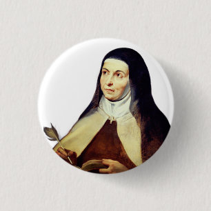Teresa von Ávila von Rubens Button