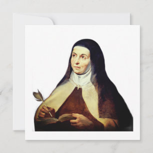 Teresa von Ávila von Rubens Dankeskarte