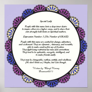 Teresa Zweiter Teil des bedeutsamen Posters Poster