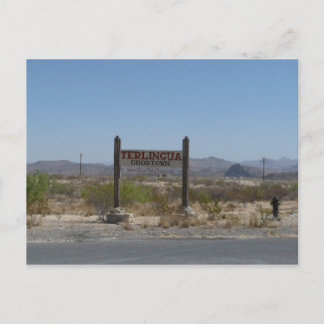 Terlingua Ghost Town/Texas Postkarte