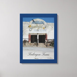 Terlingua Texas Erinnerungen Leinwanddruck