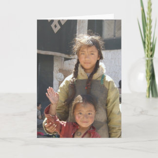 Terma Grundlagen-freier Raum Notecard- Kinder Karte