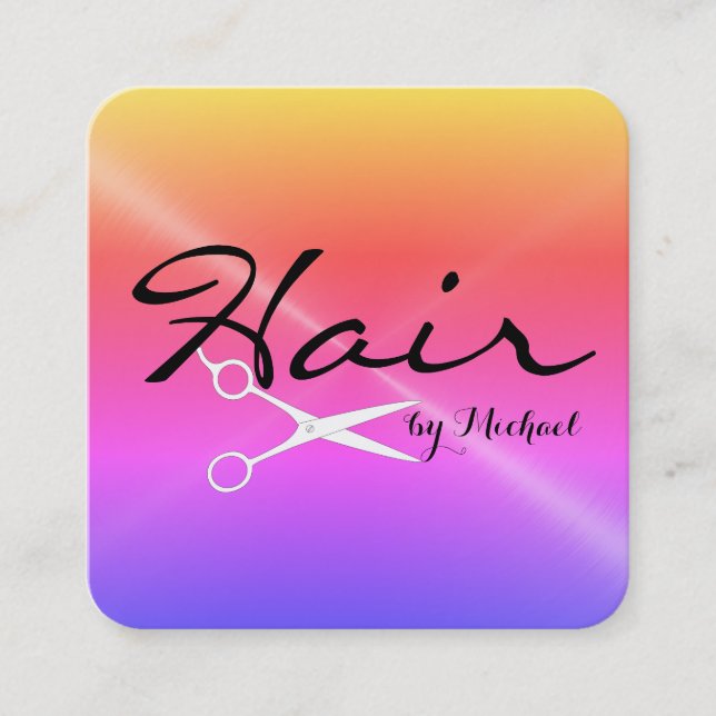 Termin für die Stylist-Ernennung Stainless Metal L (Vorderseite)