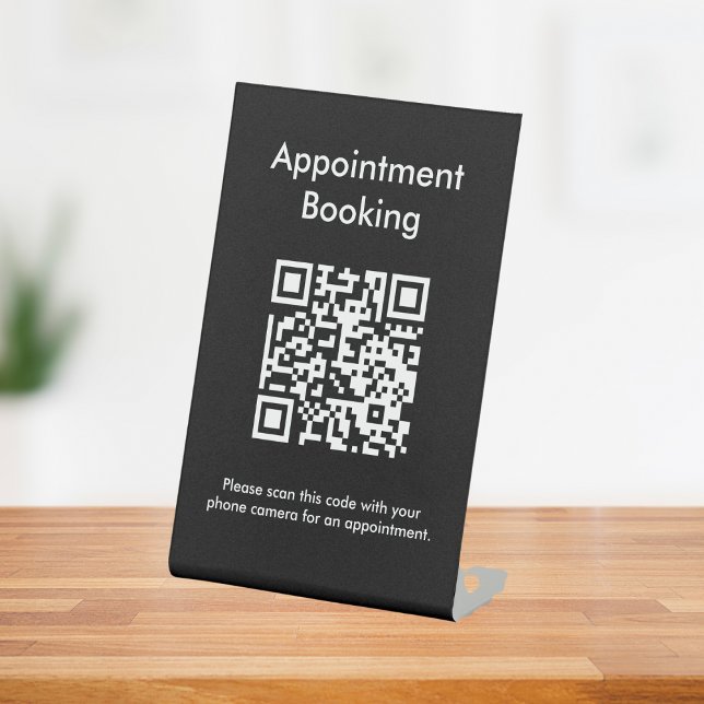 Terminabrechnung QR-Code Sockelschild (Von Creator hochgeladen)