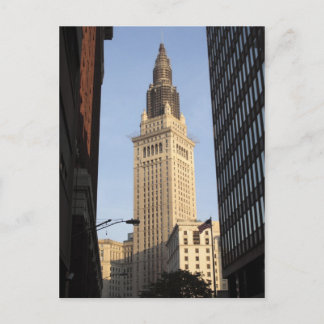 Terminal Tower, Ansicht von Straße Postkarte
